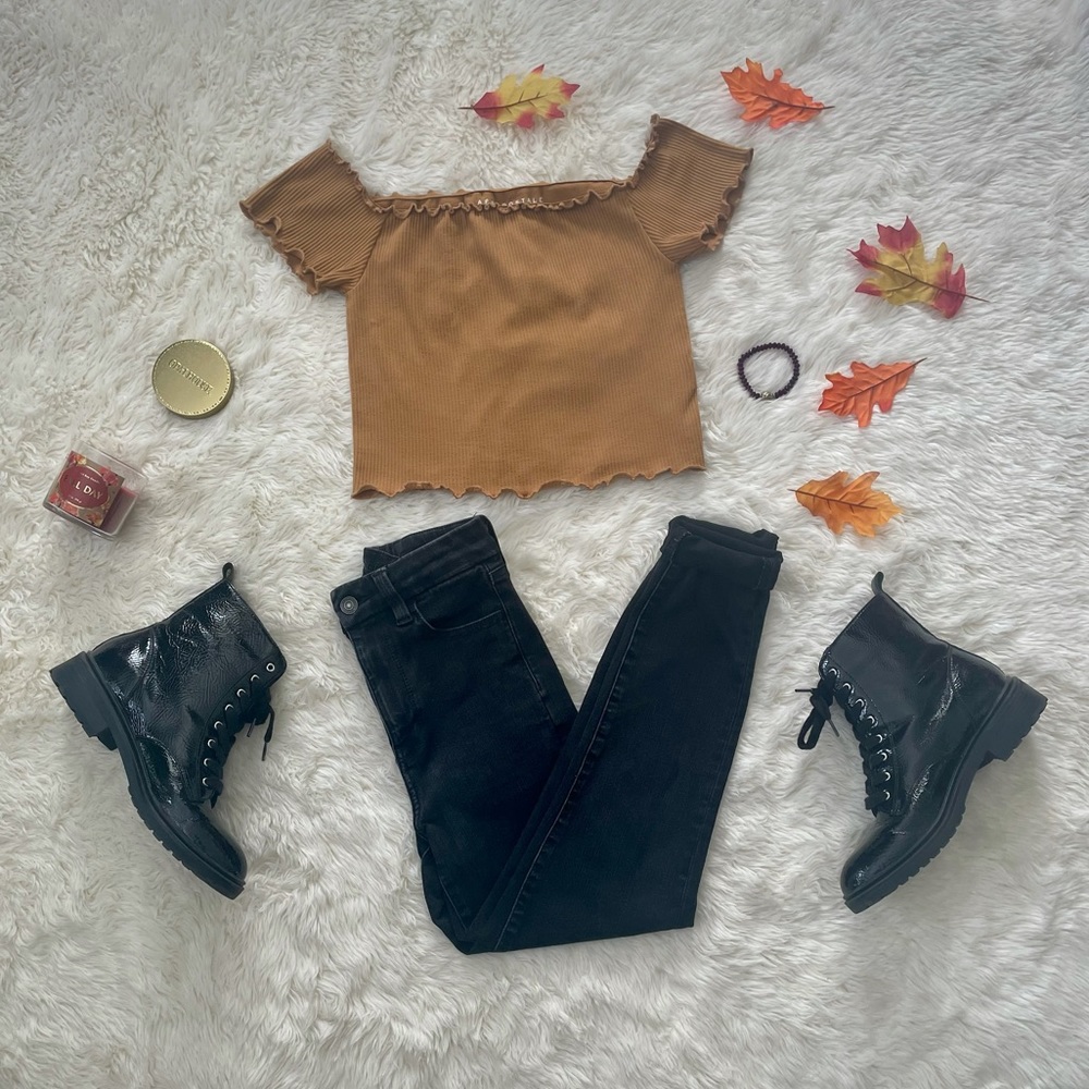 Aeropostale Seamless Off The Shoulder Top